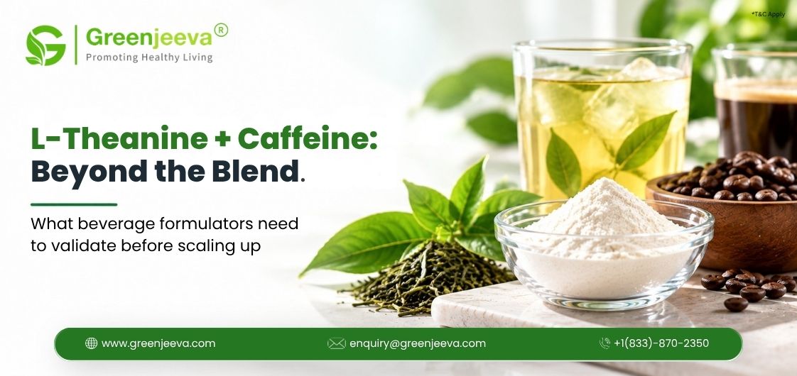 L-Theanine and Caffeine in Functional Beverages: What Formulators Need to Get Right